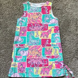 LILLY PULITZER SIZE 8 GIRLS SHIFT dress EUC